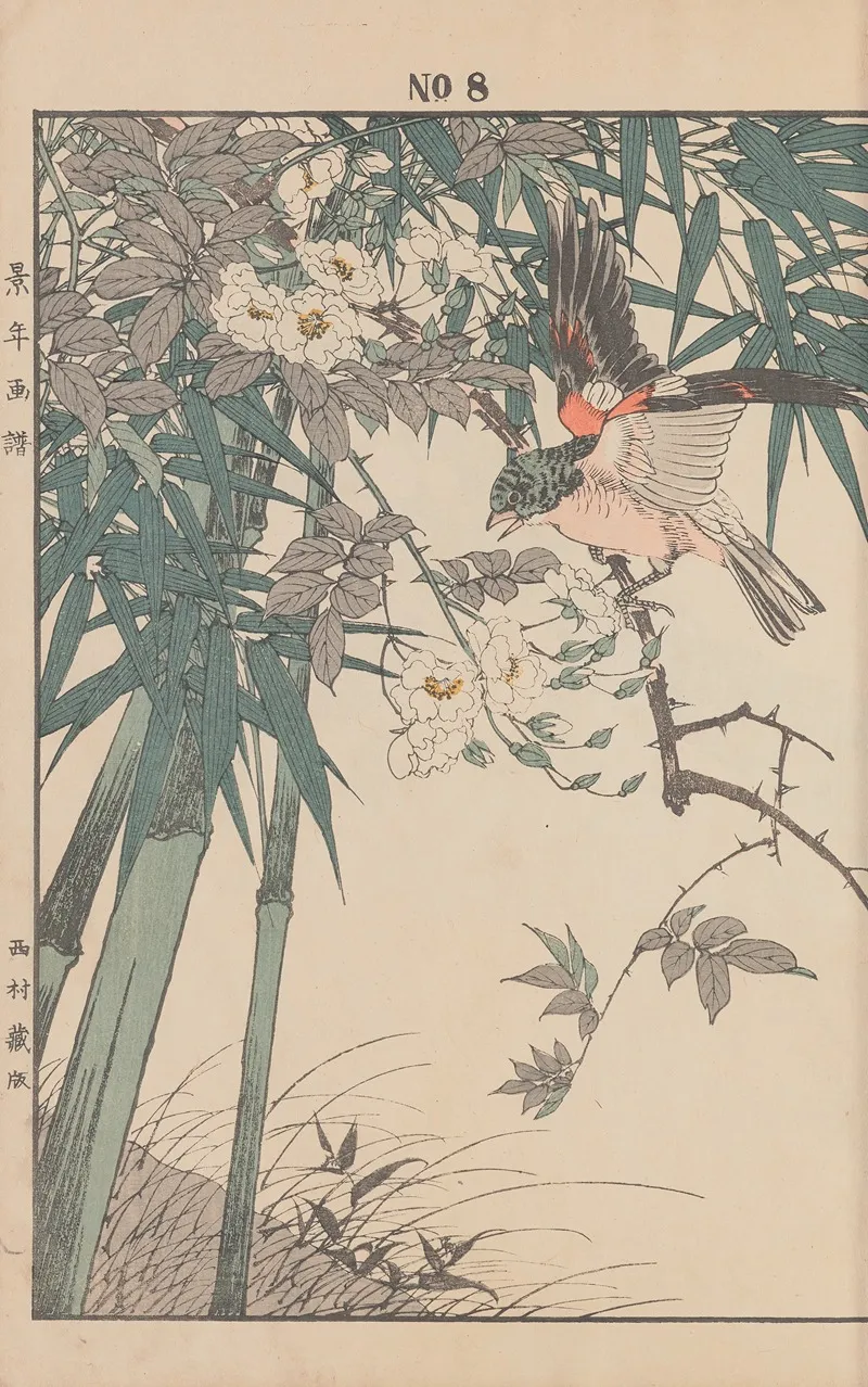 Keinen Kacho Gafu Pl 051 Wall Art by Imao Keinen - High-Resolution Digital Print