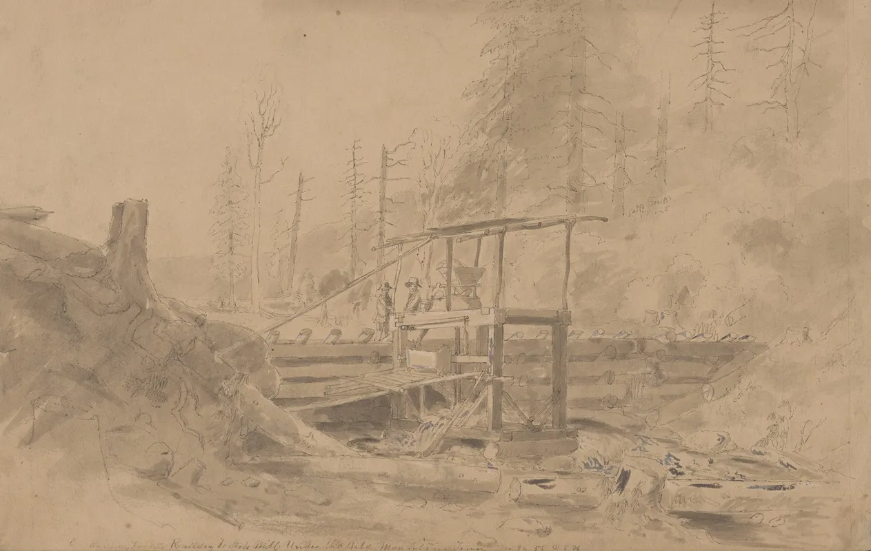 Kenedey Fosters Mill Under The Bald Mountain Tenn