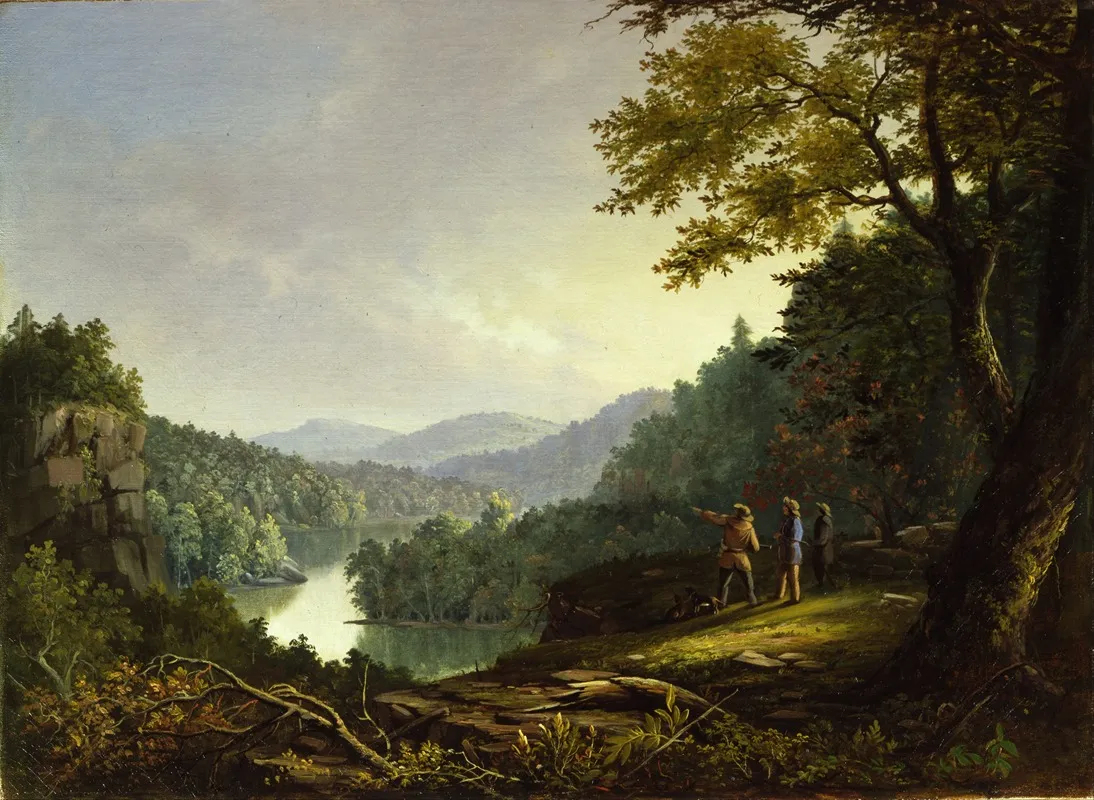 Kentucky Landscape Wall Art by James Pierce Barton - High-Resolution Digital Print