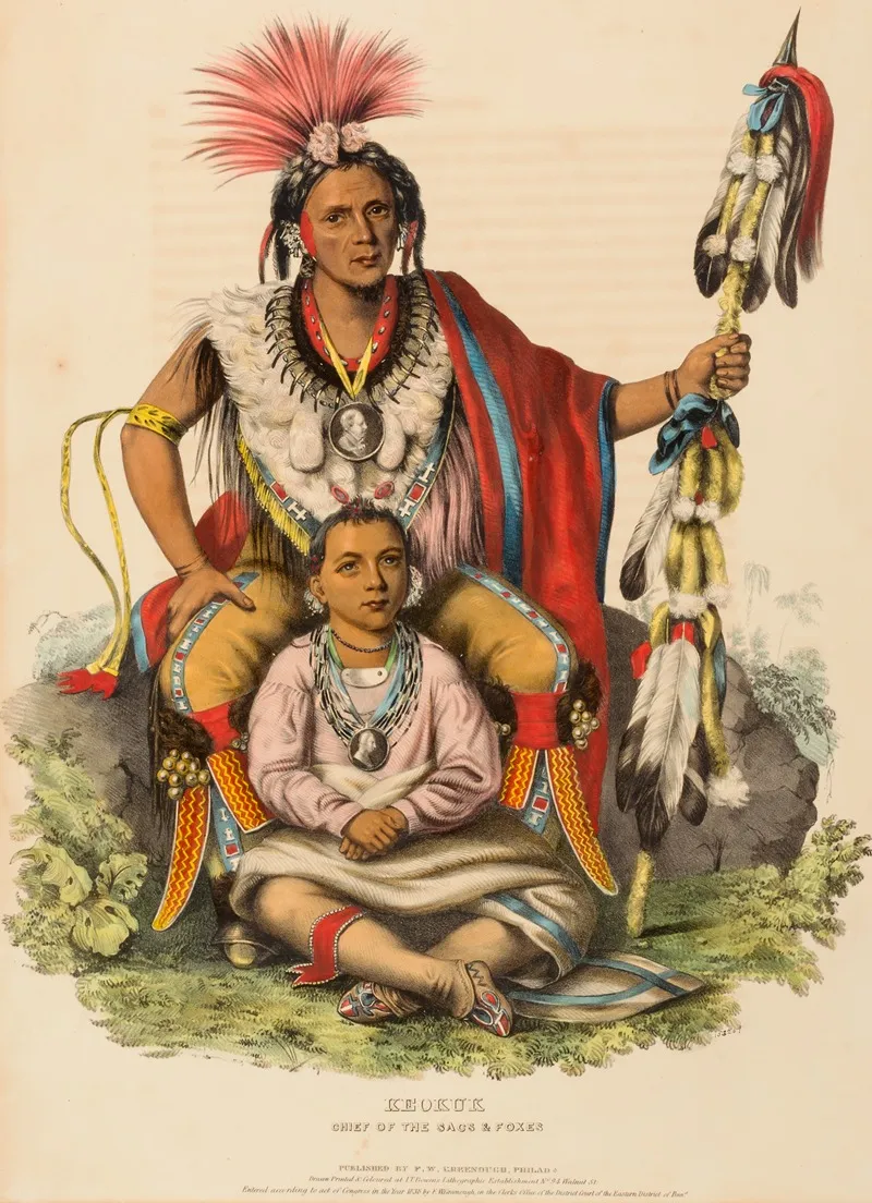 Keokuk Chief Of The Sacs And Foxes