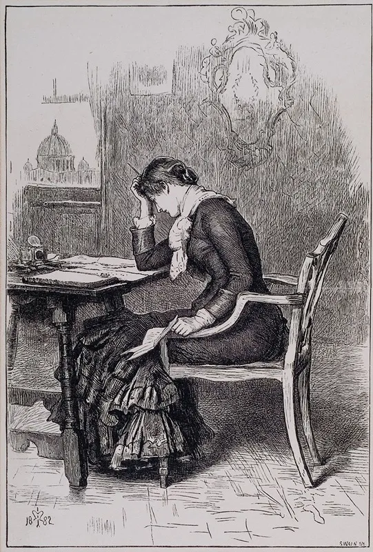 Kept In The Dark When The Letter Was Completed She Found It To Be One Which She Could Not Send
