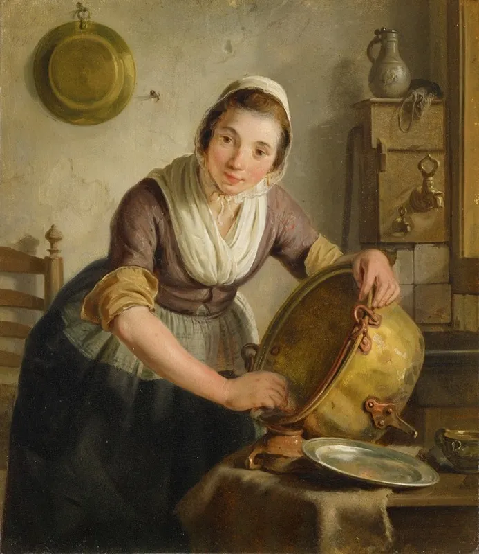 Ketelschuurster Wall Art by Adriaan de Lelie - High-Resolution Digital Print