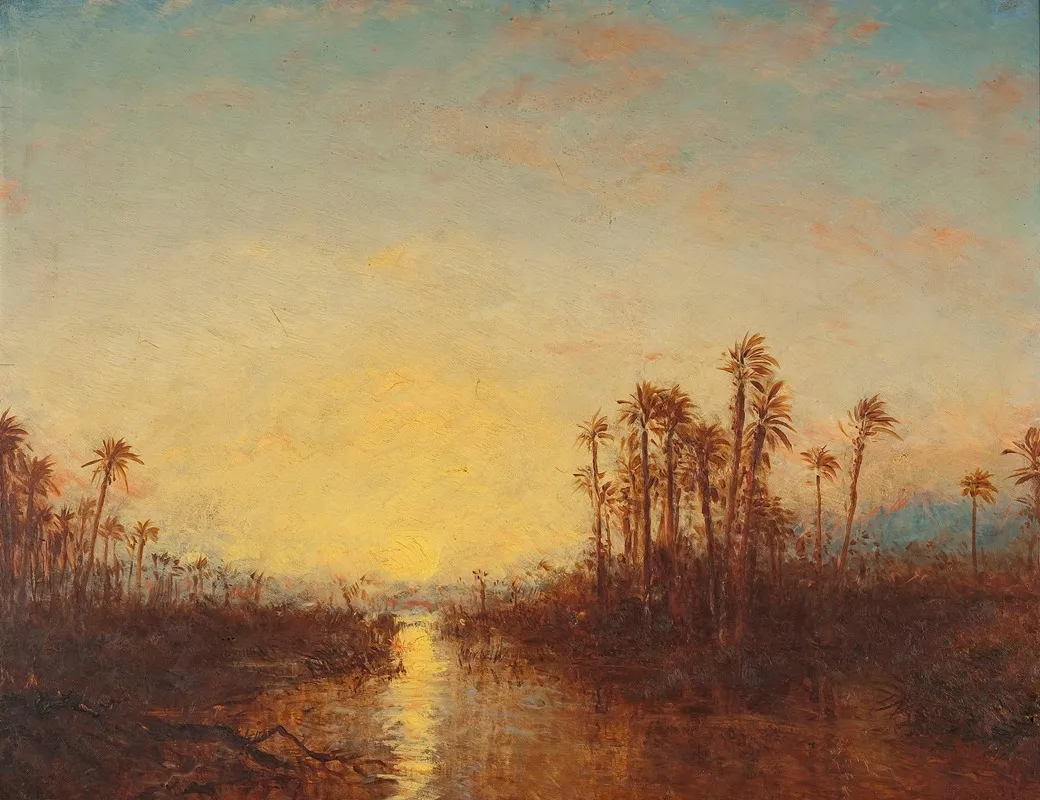 Khartoum Coucher De Soleil