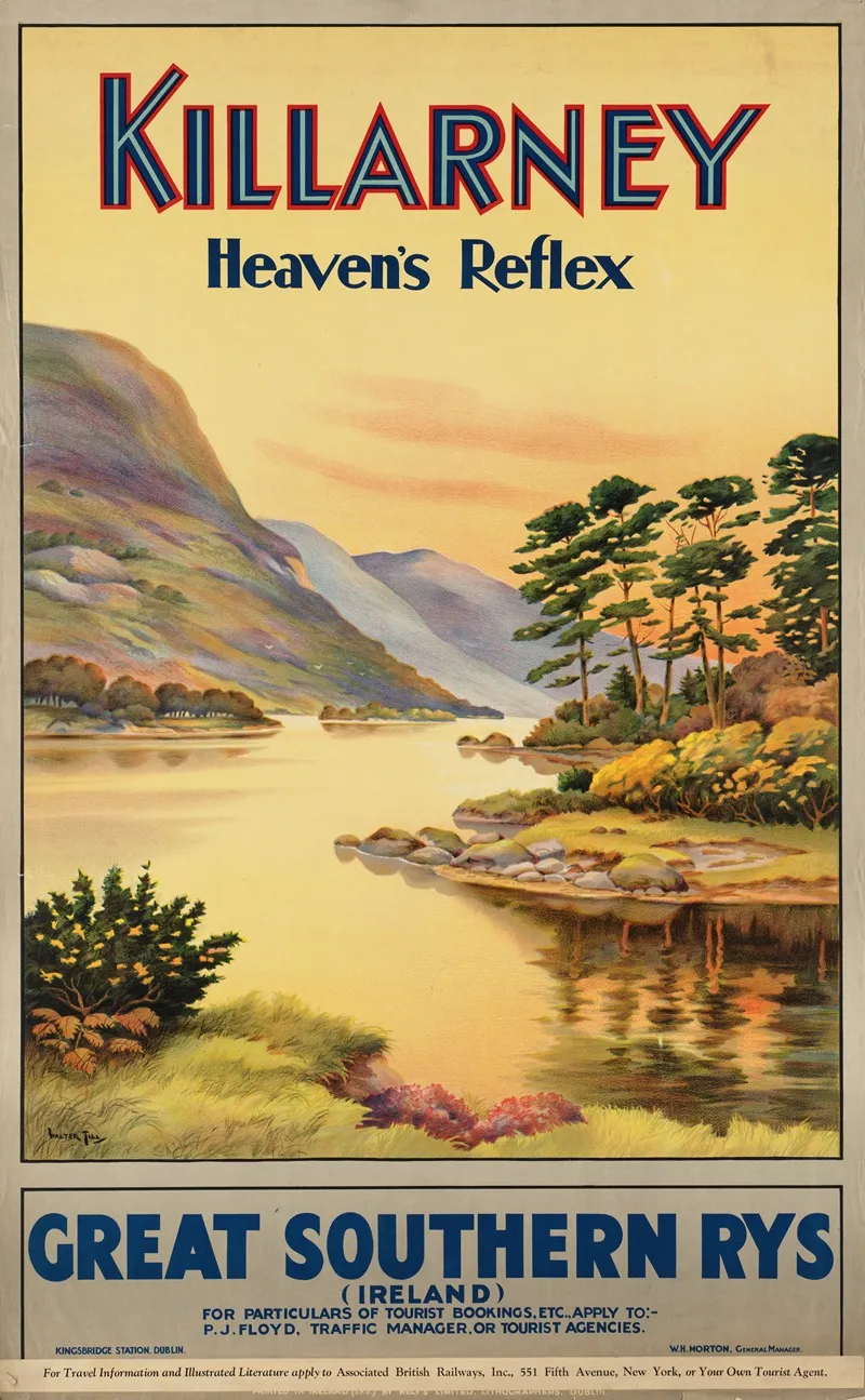 Killarney Heavens Reflex Wall Art by Walter Till - High-Resolution Digital Print