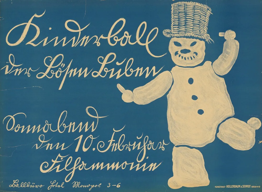 Kinderball Der Bosen Buben Wall Art by Hollerbaum &amp; Schmidt - High-Resolution Digital Print