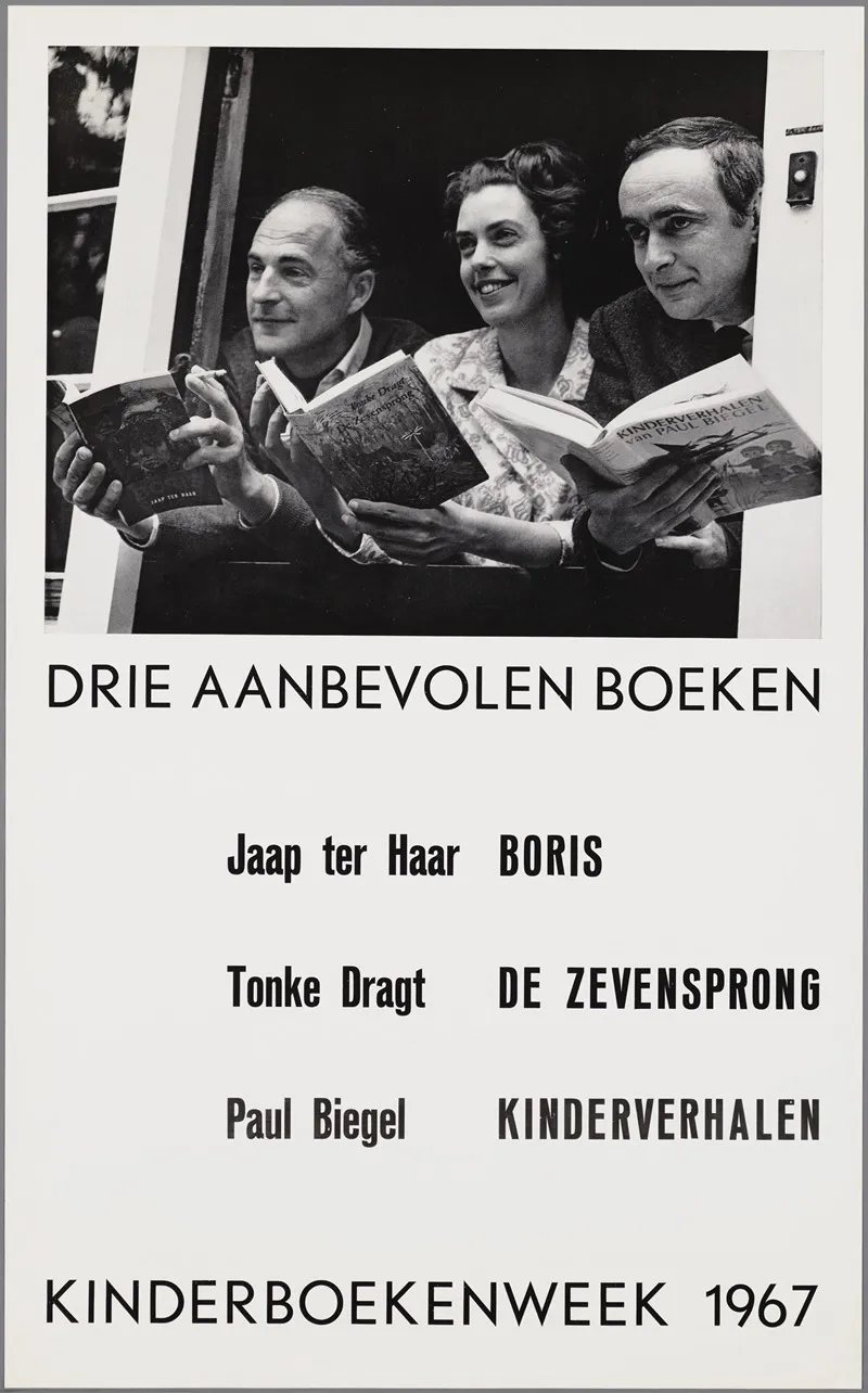 Kinderboekenweek 1967 Drie Aanbevolen Boeken Wall Art by CPNB - High-Resolution Digital Print