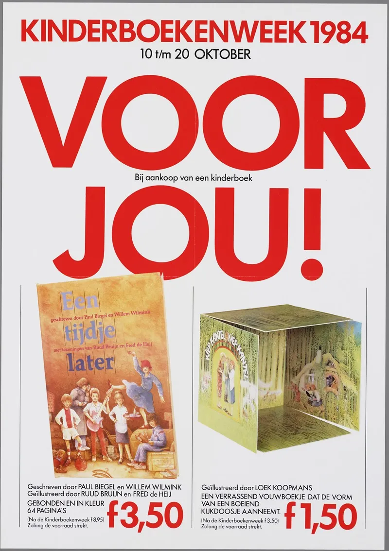 Kinderboekenweek 1984 10 20 Oktober Wall Art by CPNB - High-Resolution Digital Print
