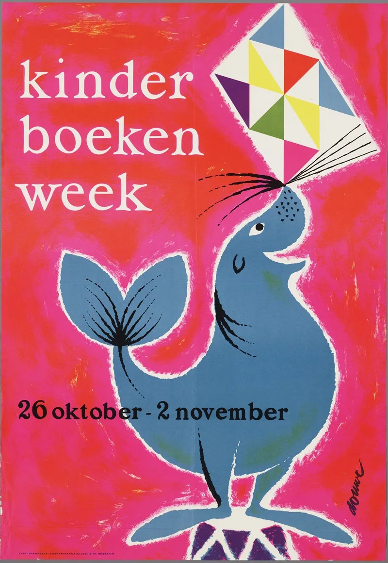 Kinderboekenweek 26 Oktober 2 November Wall Art by Gerard Douwe - High-Resolution Digital Print