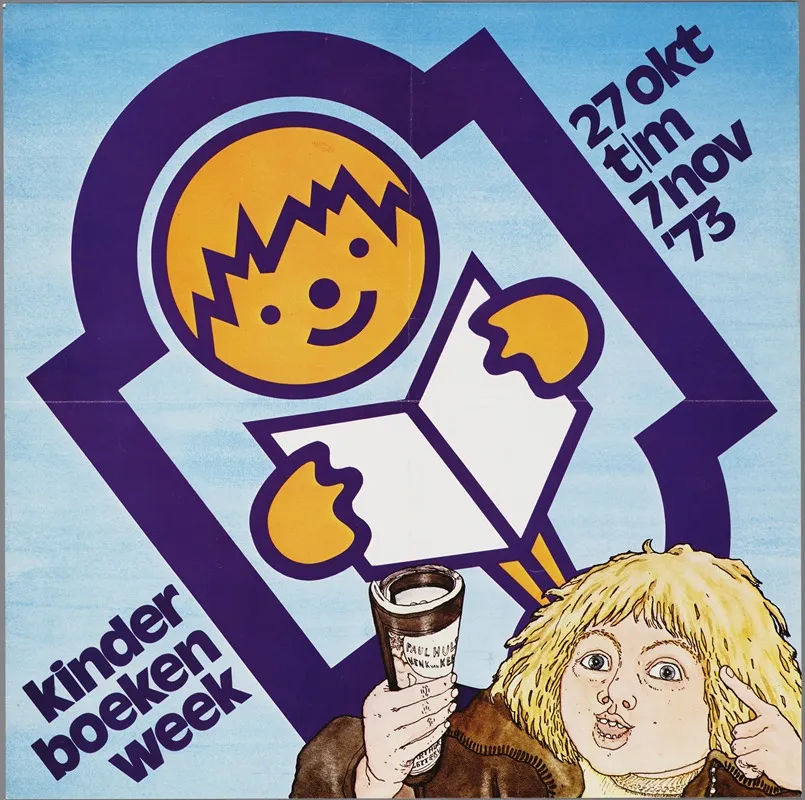 Kinderboekenweek 27 Okt 7 Nov 73 2 Wall Art by CPNB - High-Resolution Digital Print