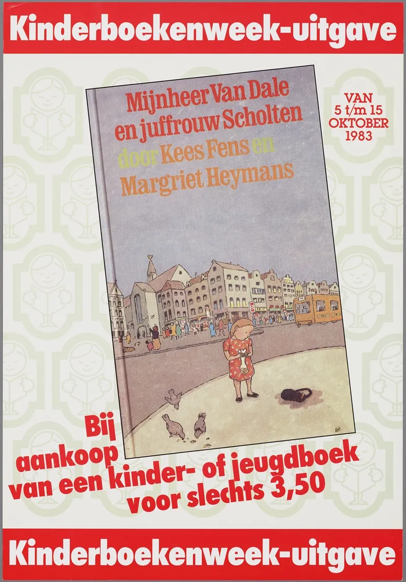 Kinderboekenweek Uitgave Mijnheer Van Dale En Juffrouw Scholten Wall Art by CPNB - High-Resolution Digital Print