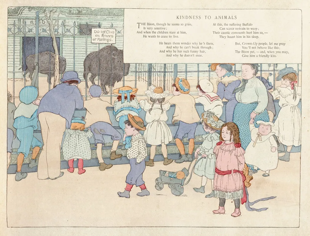 Kindness To Animals Wall Art by Ethel Mars - High-Resolution Digital Print