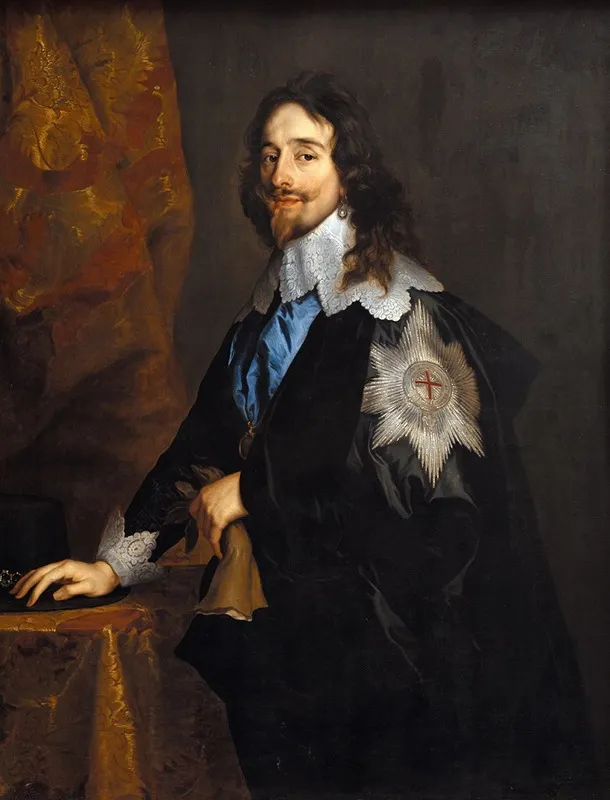 King Charles I Of England Wall Art by Anthony van Dyck - High-Resolution Digital Print