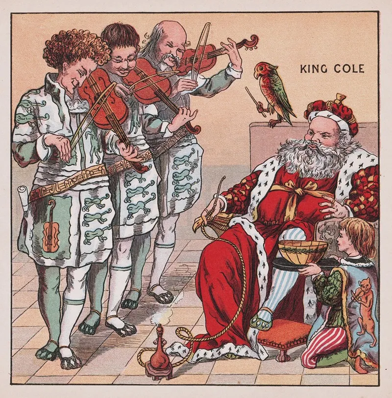 King Cole 2 Wall Art by Walter Crane - High-Resolution Digital Print