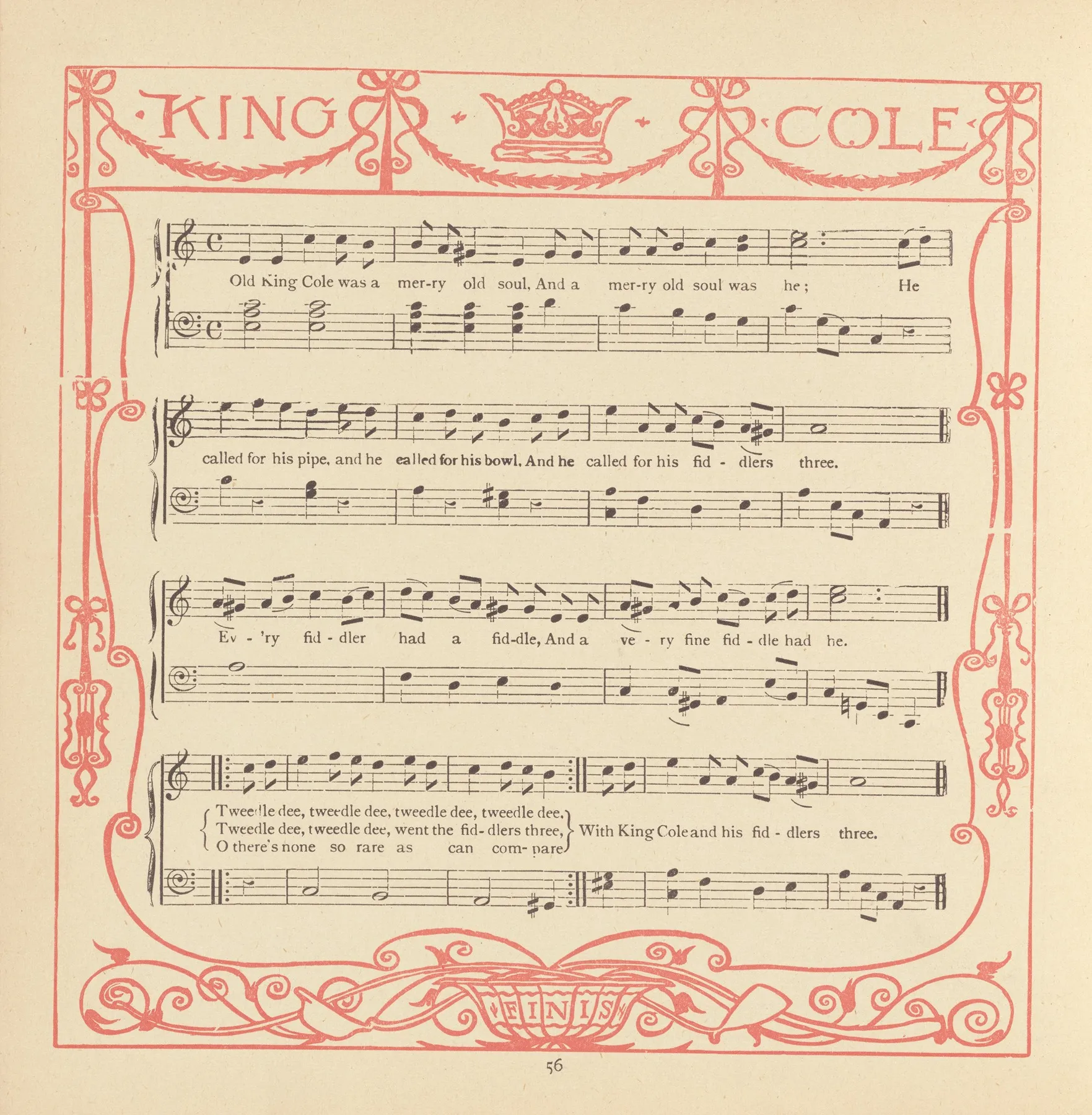 King Cole 3 Wall Art by Walter Crane - High-Resolution Digital Print