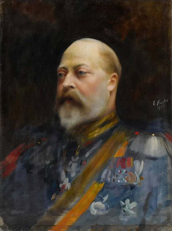 King Edward Vii Wall Art by Emil Fuchs - High-Resolution Digital Print