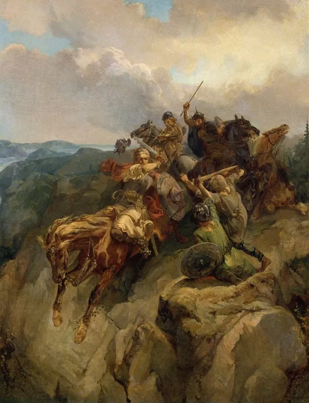 King Erik Vaderhatt Wall Art by Oskar Leonard Anderson - High-Resolution Digital Print