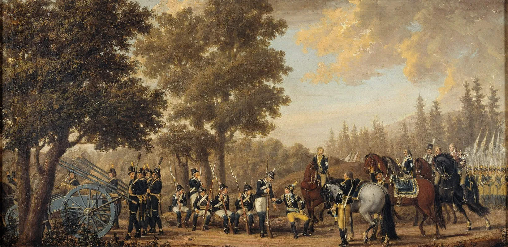 King Gustav Iii Of Sweden A Soldier Episode From The Russian War 1789