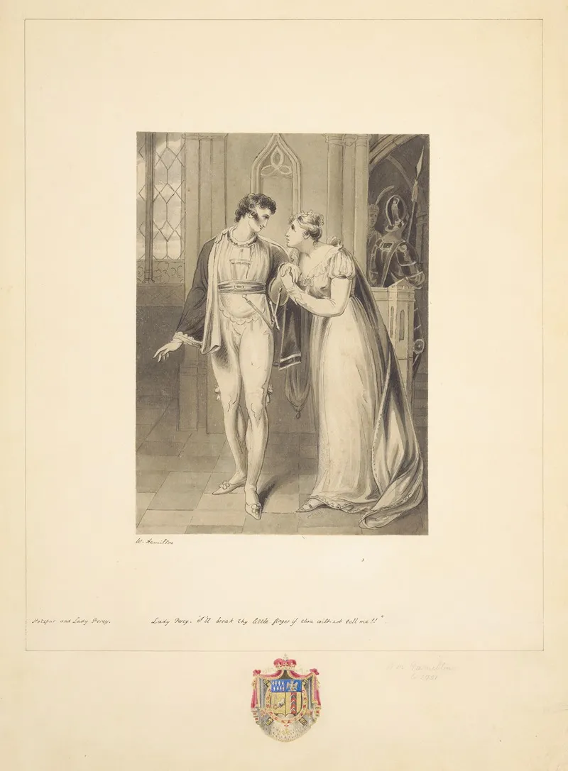 King Henry Iv Pt 1 Ii 3 Lady Percy Ill Break Thy Little Finger If Thou Wilt Not Tell Me