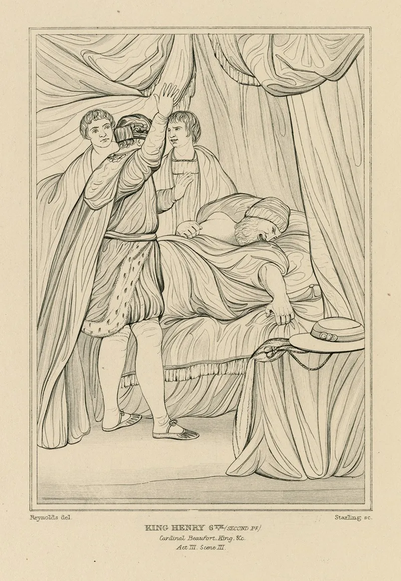 King Henry Vi Second Part Act Iii Scene 3 Wall Art by William Francis Starling - High-Resolution Digital Print