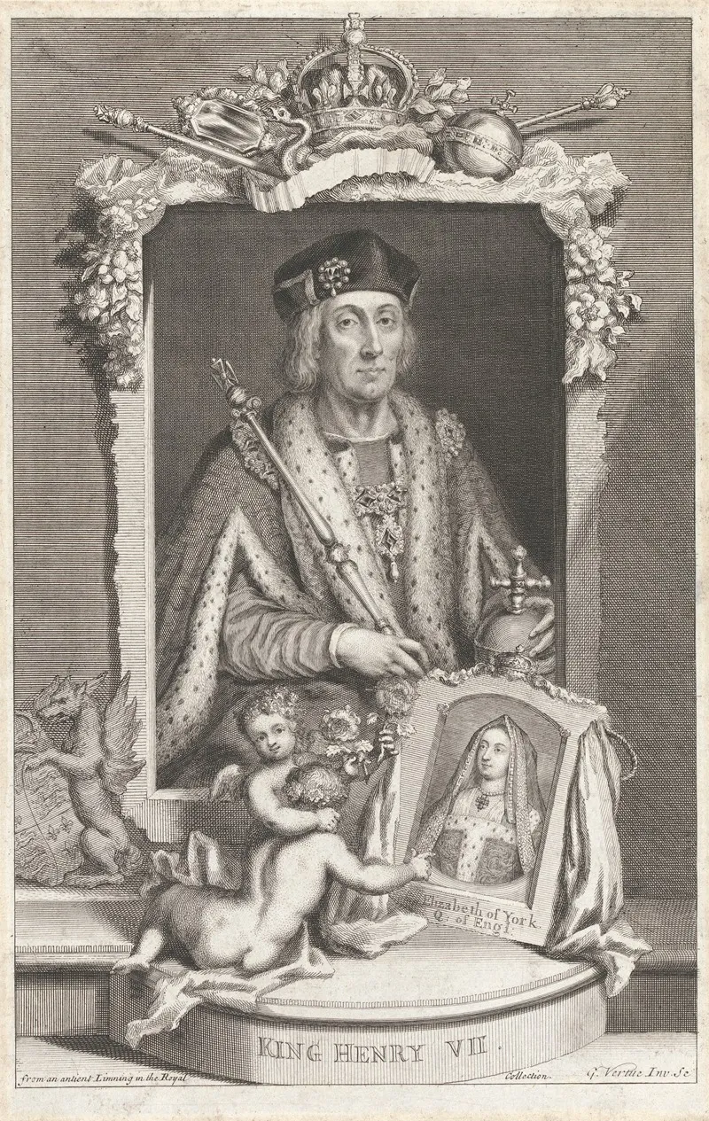 King Henry Vii And Elizabeth Of York Queen Of England