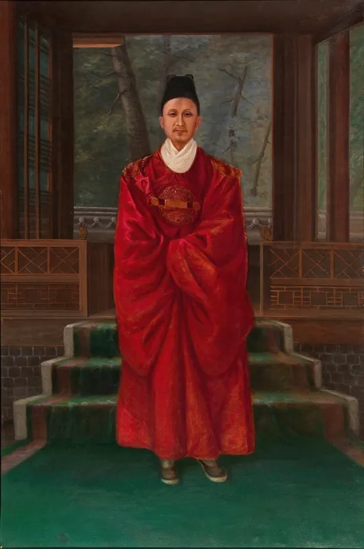 King Of Korea Wall Art by Antonio Zeno Shindler - High-Resolution Digital Print