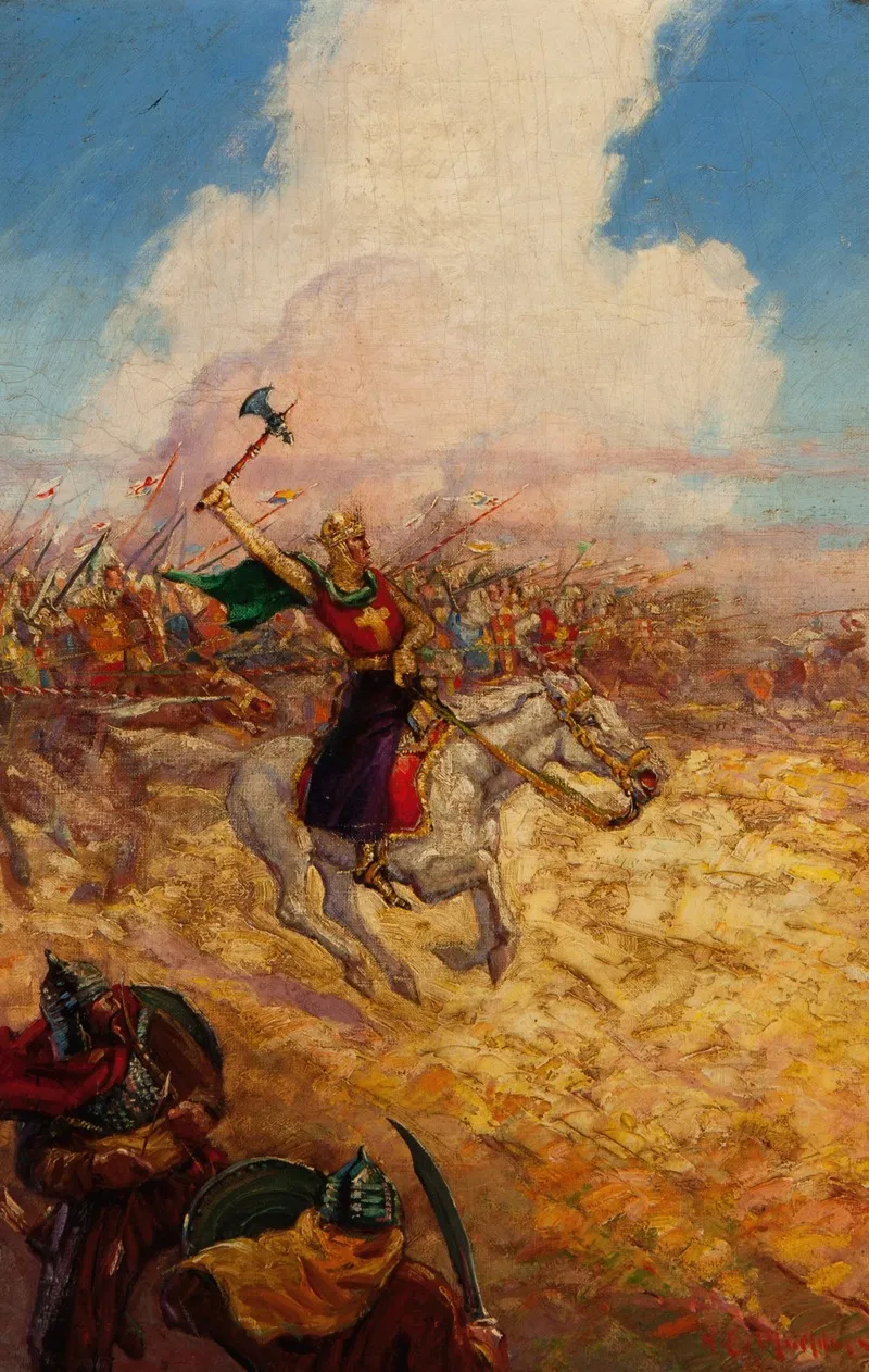 King Richard Wall Art by Henry Cruse Murphy - High-Resolution Digital Print