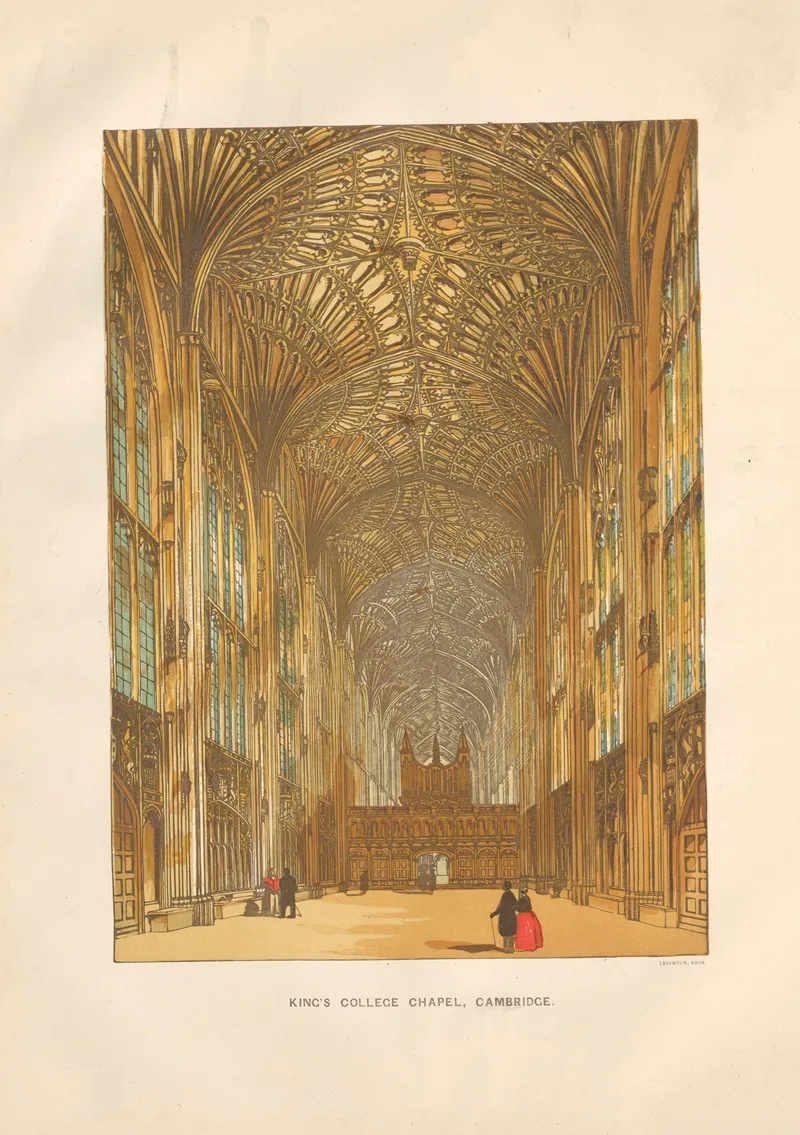 Kings College Chapel Cambridge 2 Wall Art by Charles Knight - High-Resolution Digital Print