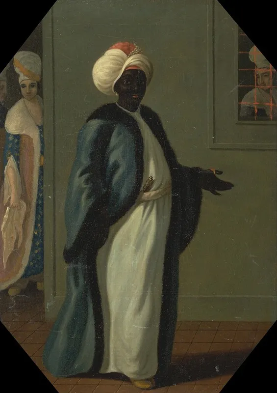 Kisler Aga Chief Of The Black Eunuchs And First Keeper Of The Serraglio Wall Art by Francis Smith - High-Resolution Digital Print