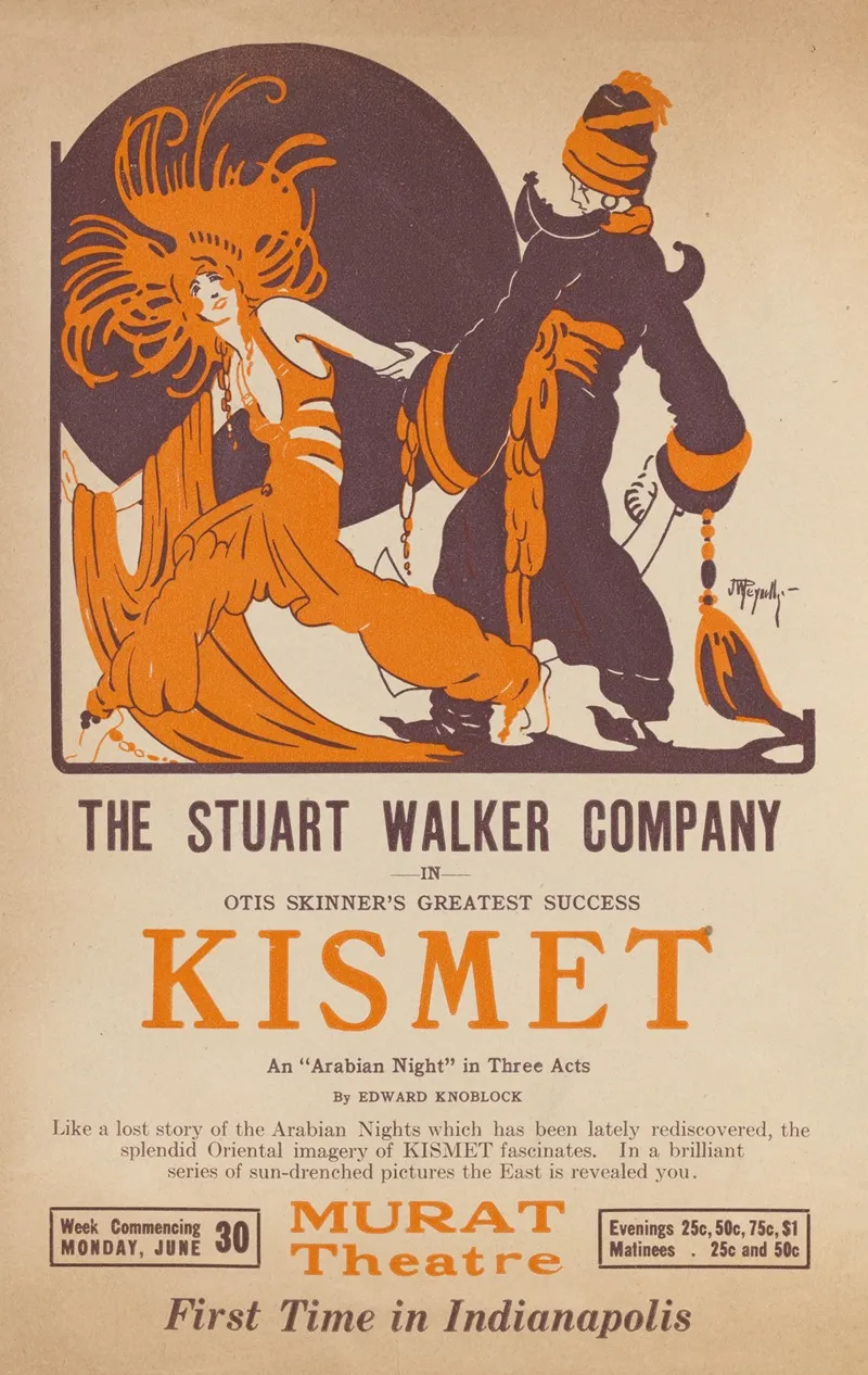 Kismet An Arabian Night By Edward Knoblock