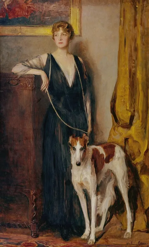 Kitty Baronin Rothschild Wall Art by John Quincy Adams - High-Resolution Digital Print
