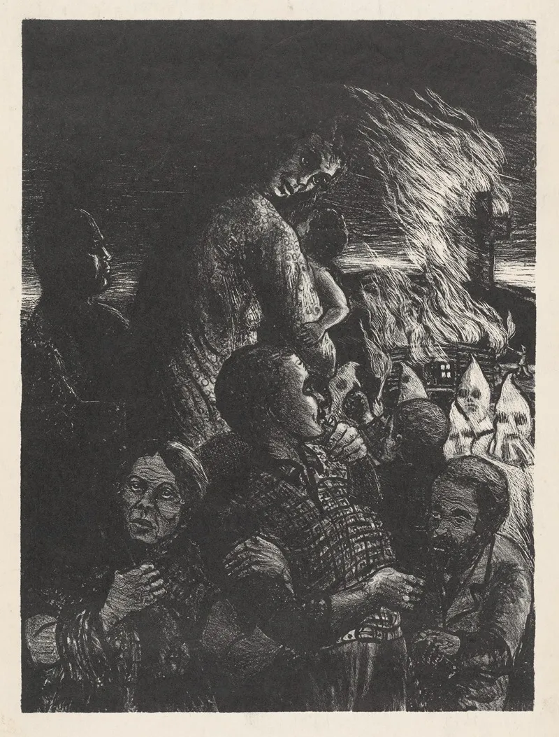 Kkk Untitled Wall Art by Frank Hartley Anderson - High-Resolution Digital Print