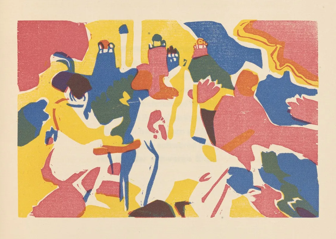Klange Pl 19 Wall Art by Wassily Kandinsky - High-Resolution Digital Print