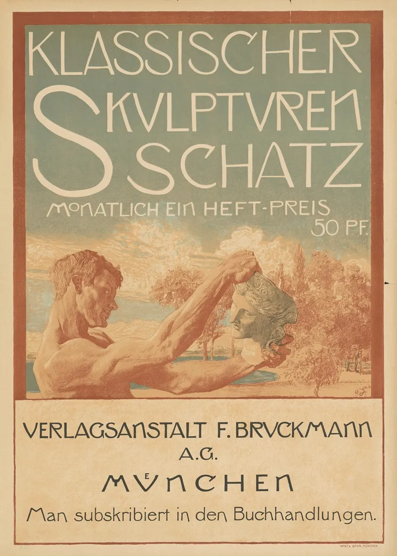 Klassischer Skulpturen Schatz Verlagsanstalt F Bruckmann 2