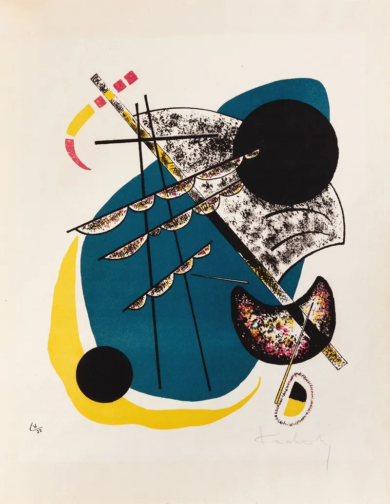 Kleine Welten Small Worlds Ii Wall Art by Wassily Kandinsky - High-Resolution Digital Print
