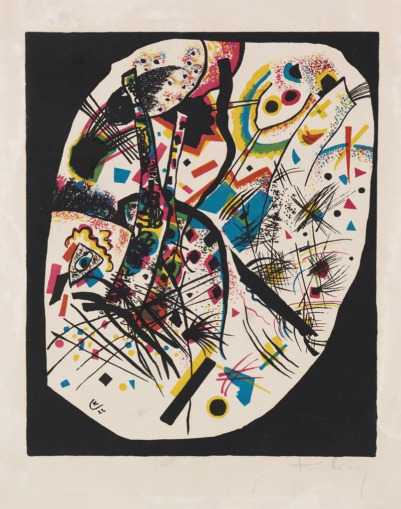 Kleine Welten Small Worlds Iii Wall Art by Wassily Kandinsky - High-Resolution Digital Print