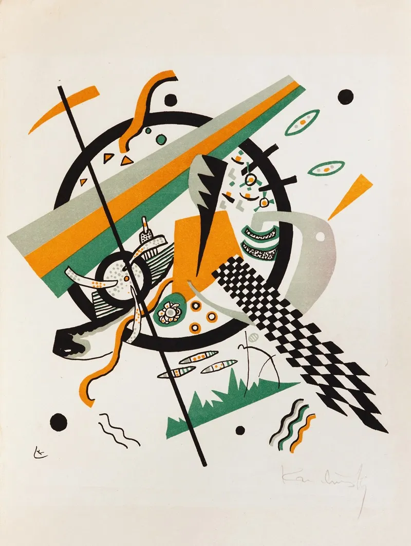 Kleine Welten Small Worlds Iv Wall Art by Wassily Kandinsky - High-Resolution Digital Print