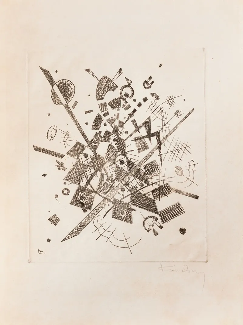 Kleine Welten Small Worlds Ix Wall Art by Wassily Kandinsky - High-Resolution Digital Print