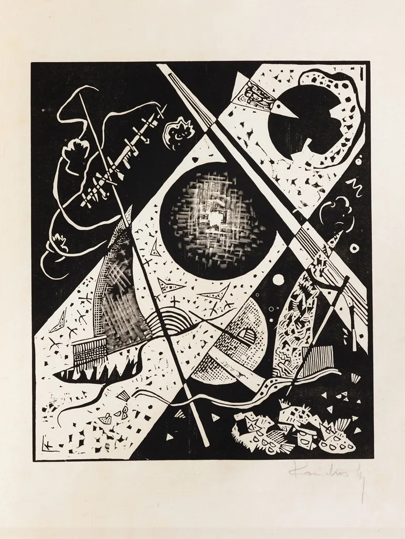 Kleine Welten Small Worlds Vi Wall Art by Wassily Kandinsky - High-Resolution Digital Print