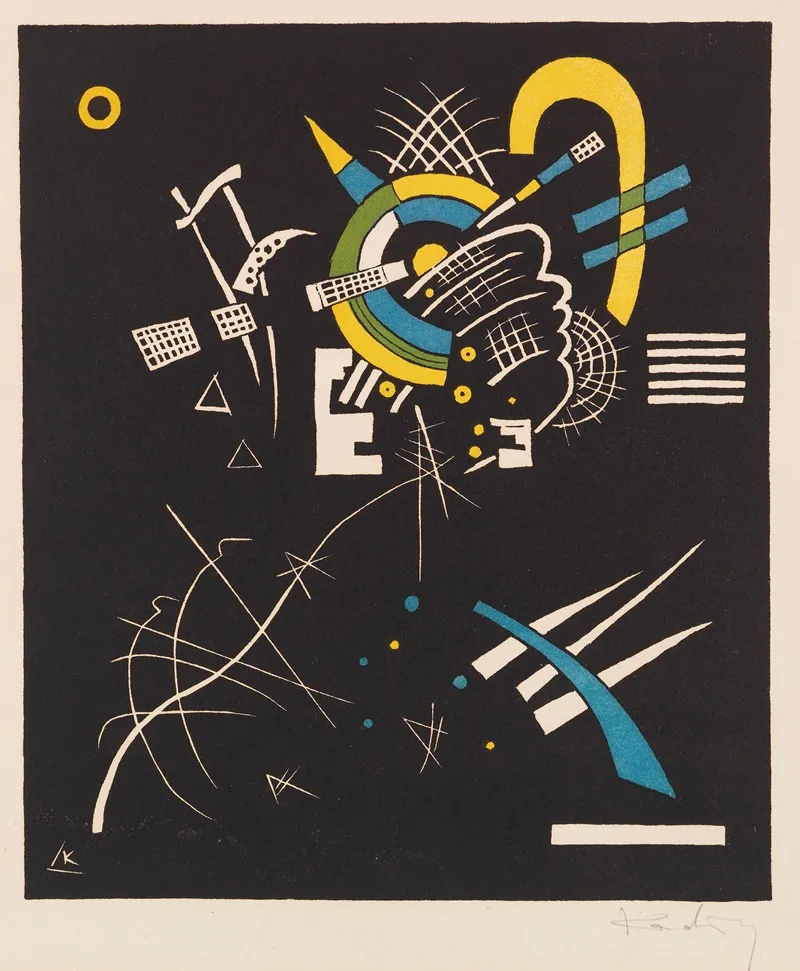 Kleine Welten Small Worlds Vii Wall Art by Wassily Kandinsky - High-Resolution Digital Print