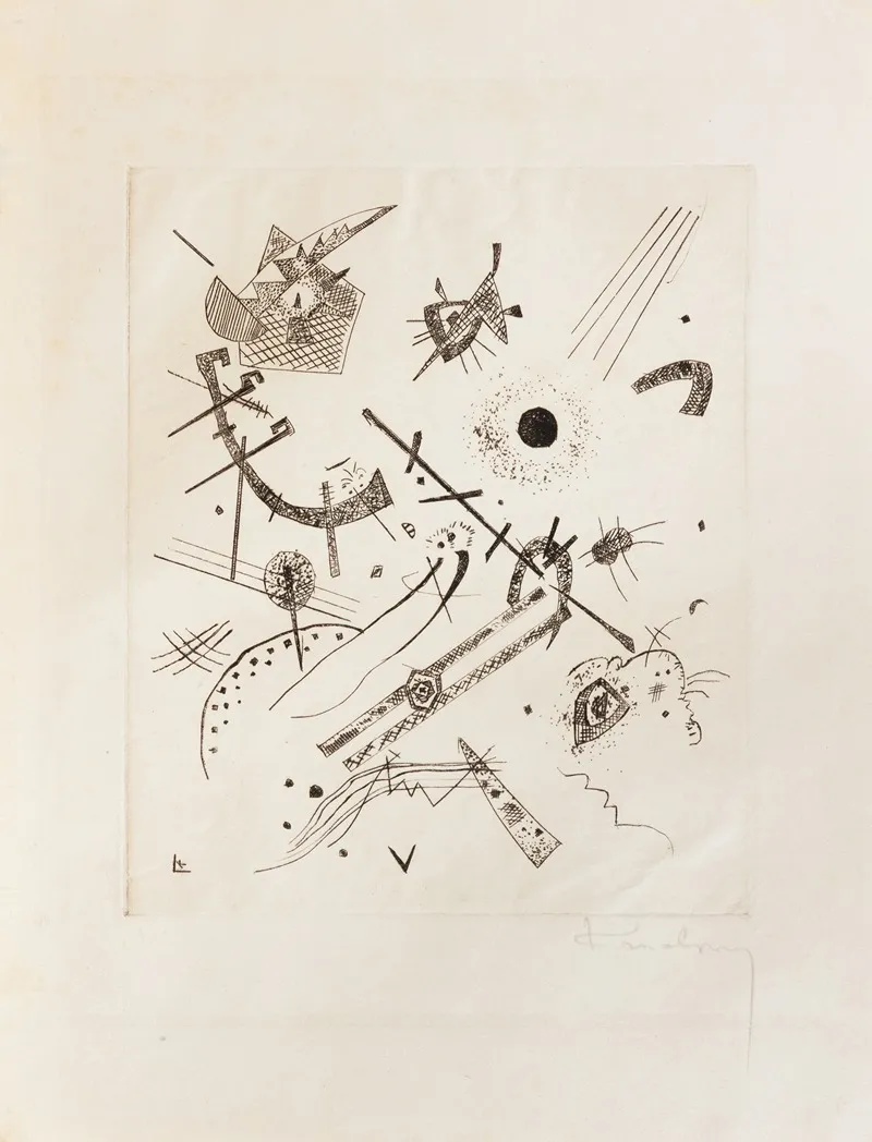 Kleine Welten Small Worlds Xi Wall Art by Wassily Kandinsky - High-Resolution Digital Print