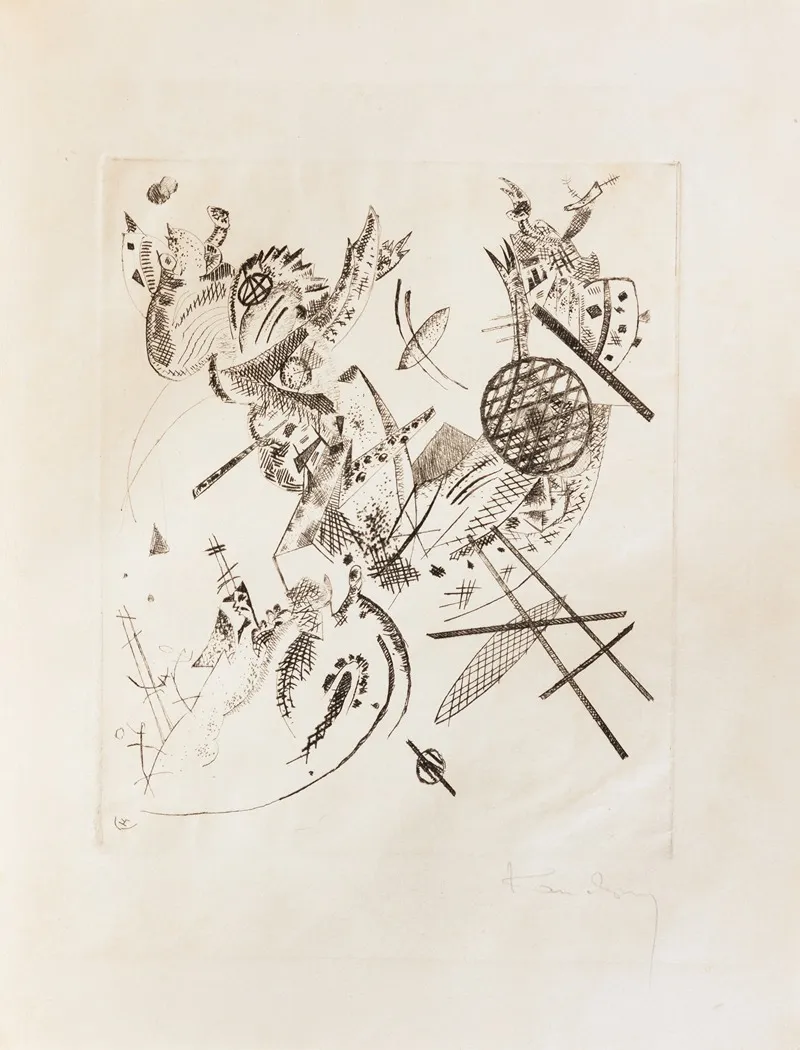 Kleine Welten Small Worlds Xii Wall Art by Wassily Kandinsky - High-Resolution Digital Print