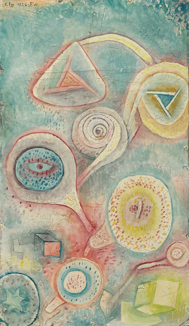 Kleines Blumenstilleben Wall Art by Paul Klee - High-Resolution Digital Print