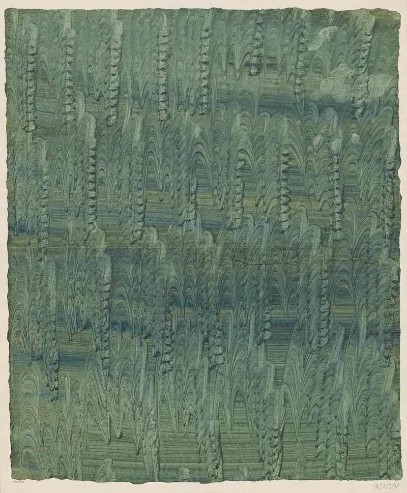 Kleisterpapier Erste Versuche 8
