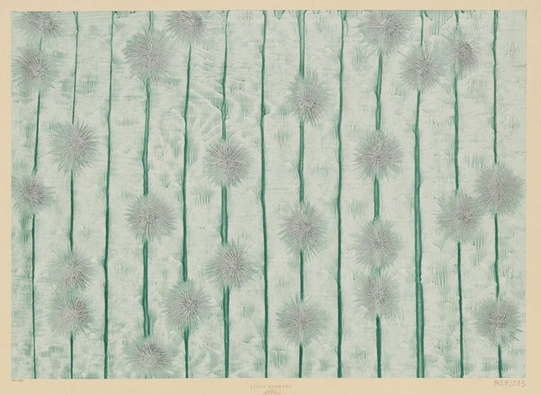 Kleisterpapier Mit Blutenmotiven