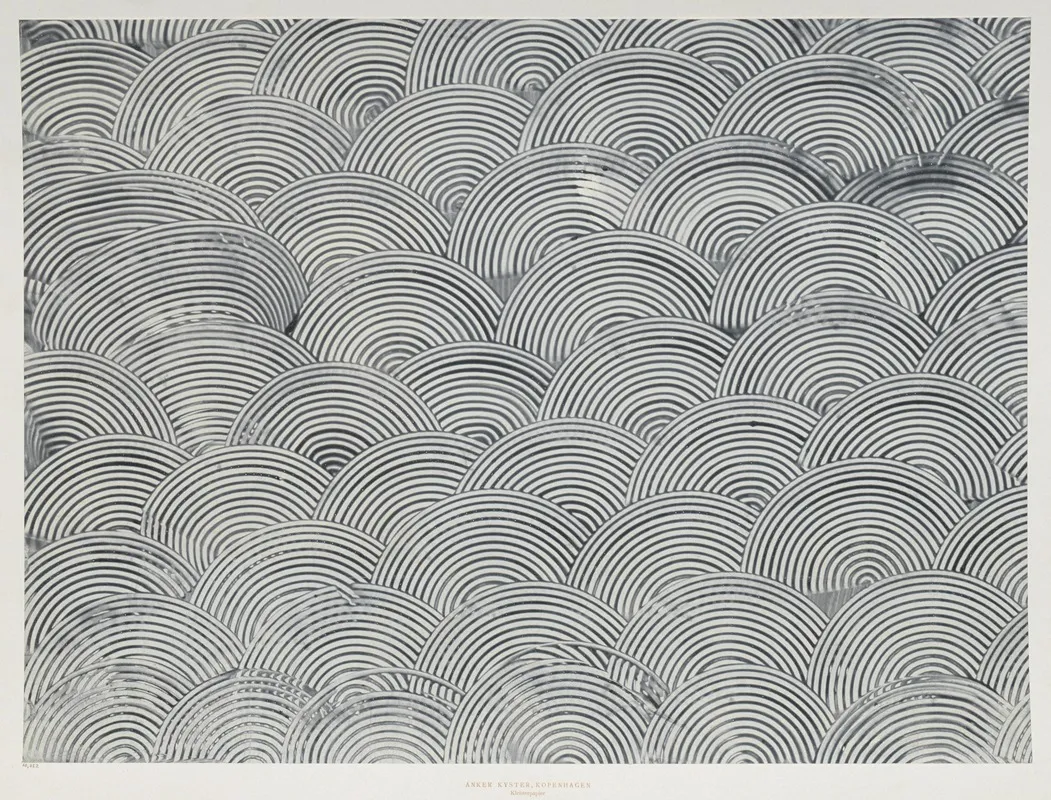Kleisterpapier Mit Verdrangungsdekor 4