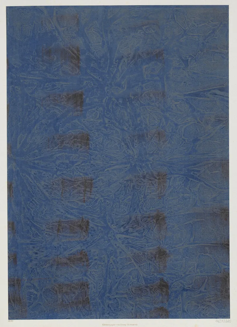 Kleisterpapier Strukturen 3