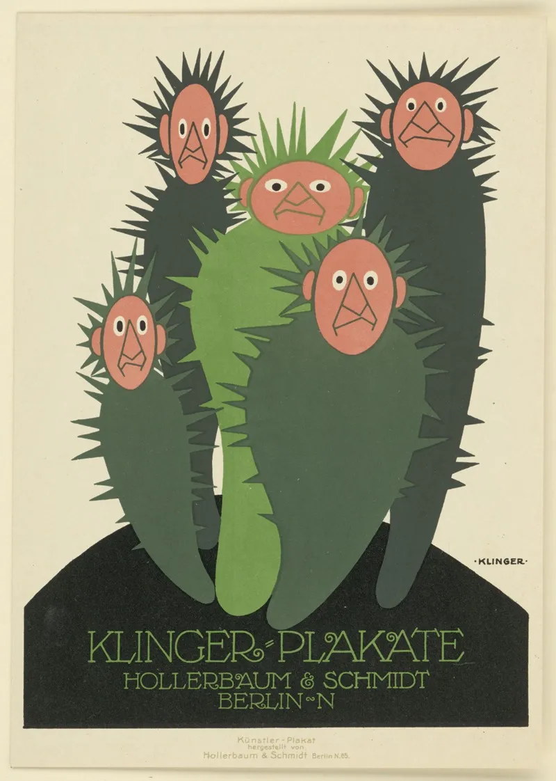 Klinger Plakate Hollerbaum Und Schmidt Wall Art by Julius Klinger - High-Resolution Digital Print