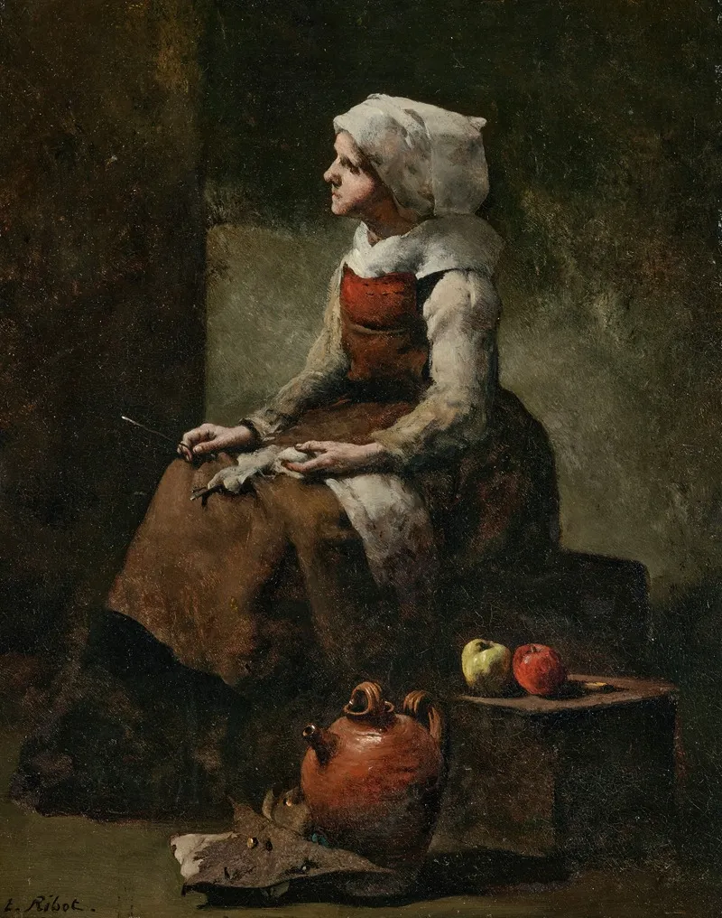 Knitter Tricoteuse
