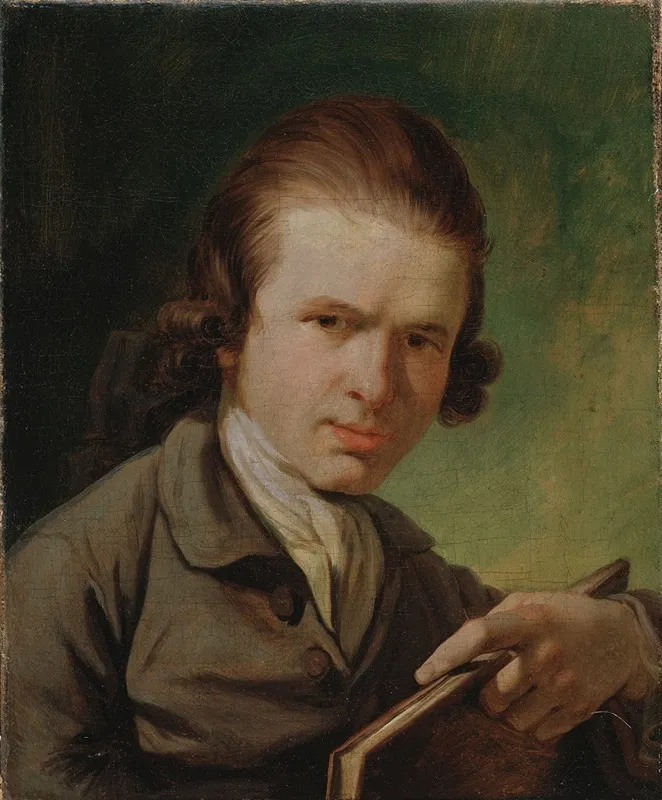 Kobberstikkeren J F Clemens Wall Art by Jens Juel - High-Resolution Digital Print
