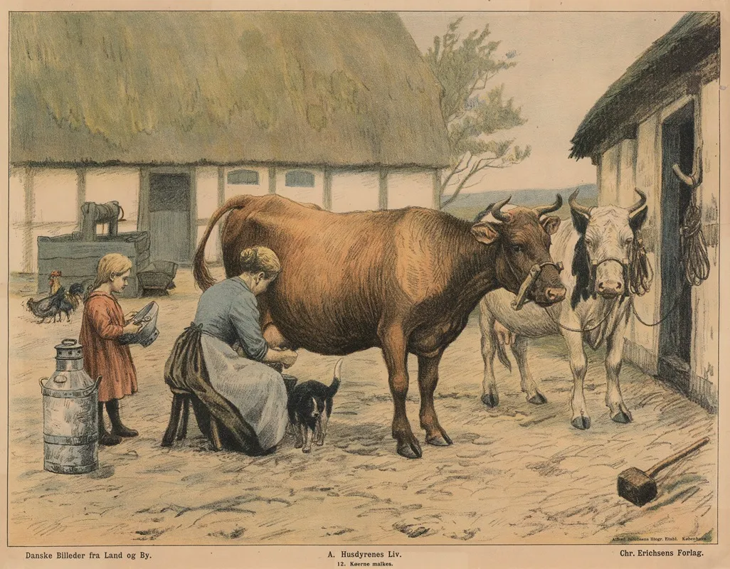 Koerne Malkes Wall Art by Poul Steffensen - High-Resolution Digital Print